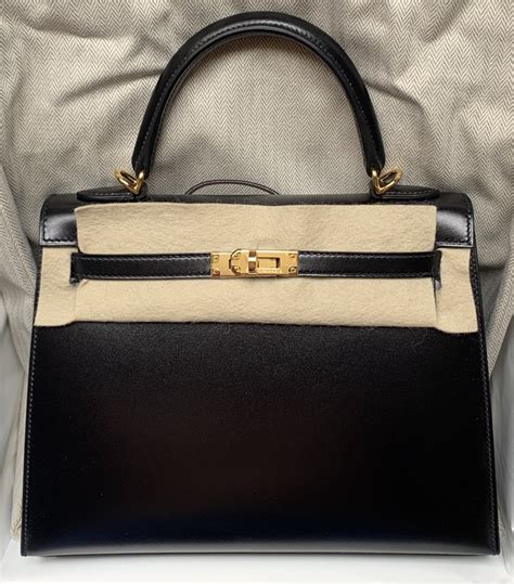 hermes black box sellier kelly|hermes kelly 28cm price.